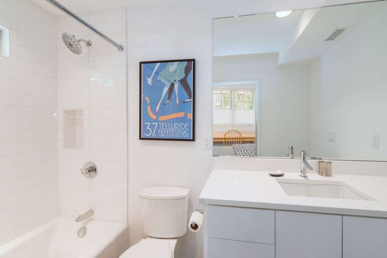 Bathroom with Vanity and Shower/Tub Combo Bathroom with Vanity and Shower/Tub Combo