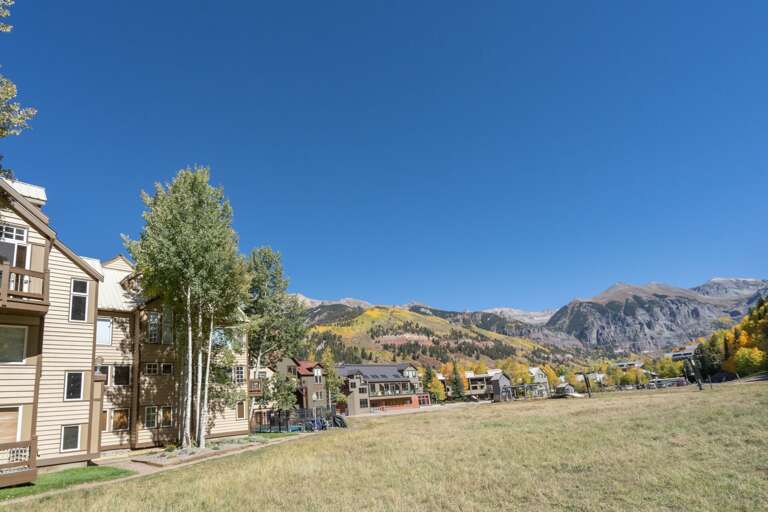 Front view of our Telluride condo rental