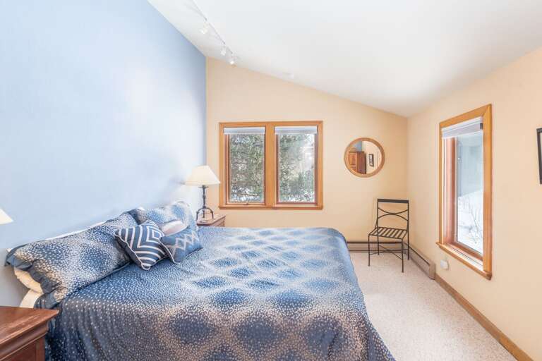 Bedroom in our Manitou 101 Telluride rental