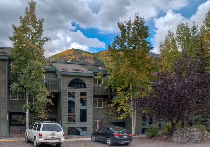 View of the Riverside A203 Telluride rental