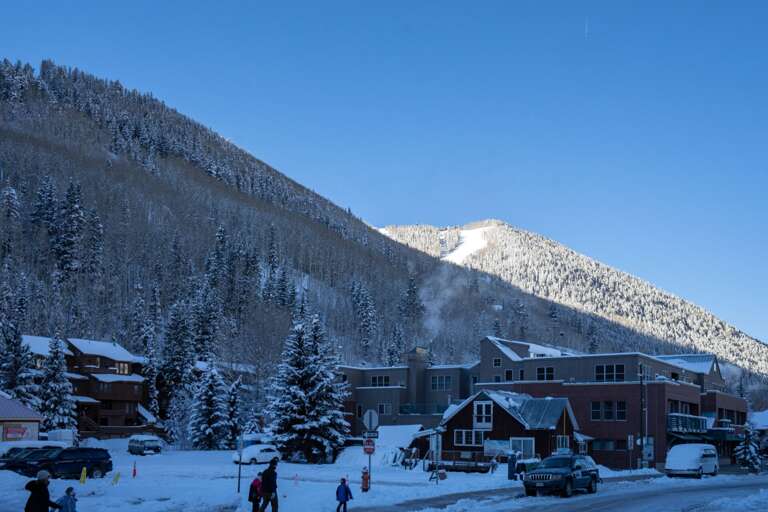 Mountain view from the Spiral Stairs 4 Telluride Rental