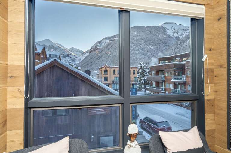 View from the dining area