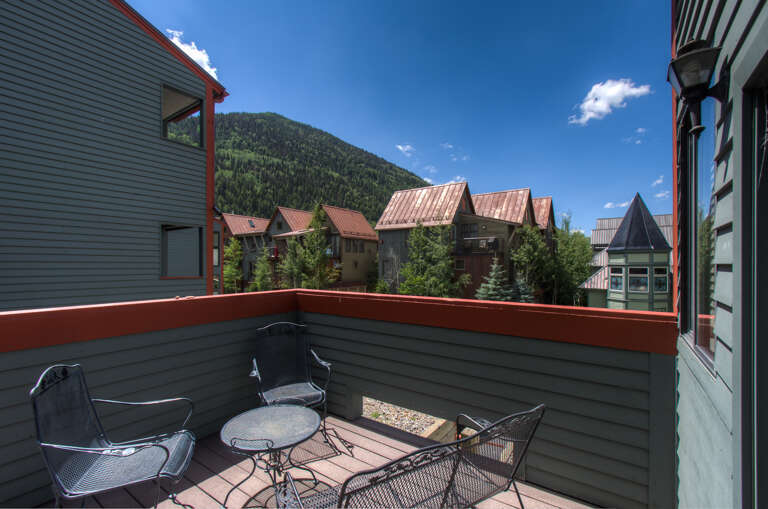 Beautiful mountain views from your private balcony. Beautiful mountain views from your private balcony.
