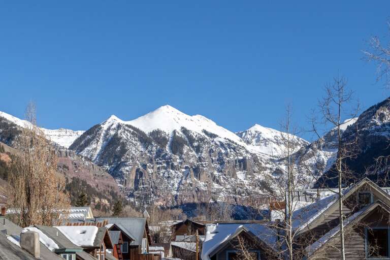Mountain View in winter