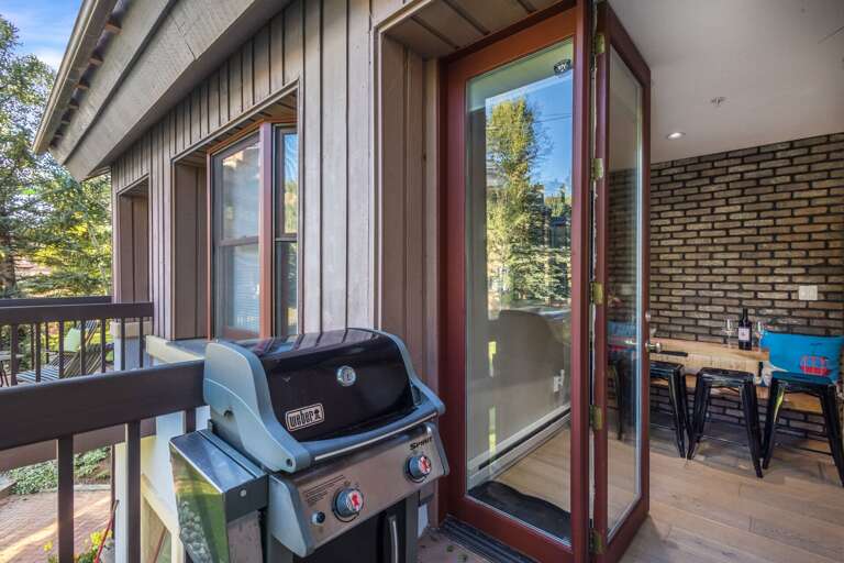 Grill up some local CO beef on the Weber Grill on the balcony Grill up some local CO beef on the Weber Grill on the balcony