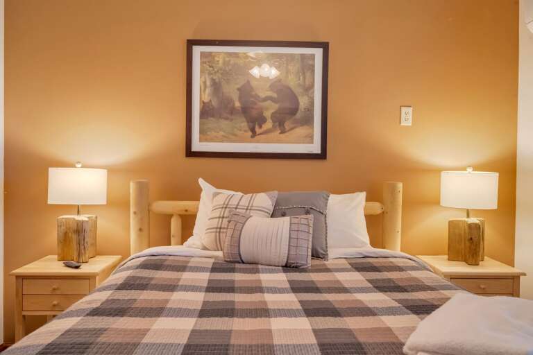 1 Queen Bed in Bedroom 6 (Sleeps 2).