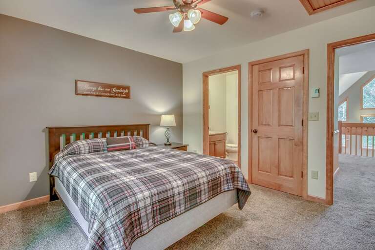 Second Floor Bedroom with Queen Bed