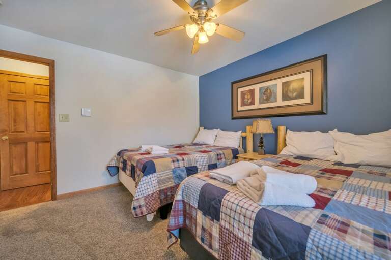 2nd Floor Bedroom 4 with 2 Double Beds. 2nd Floor Bedroom 4 with 2 Double Beds.