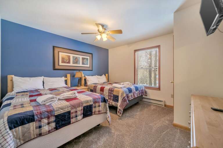 TV and Storage in 2nd Floor Bedroom 4. TV and Storage in 2nd Floor Bedroom 4.