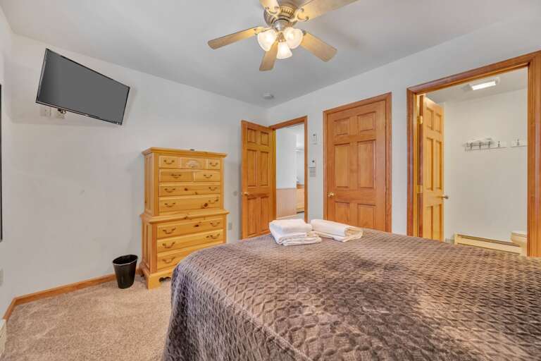 TV and Storage in 3rd Floor Bedroom 6. TV and Storage in 3rd Floor Bedroom 6.