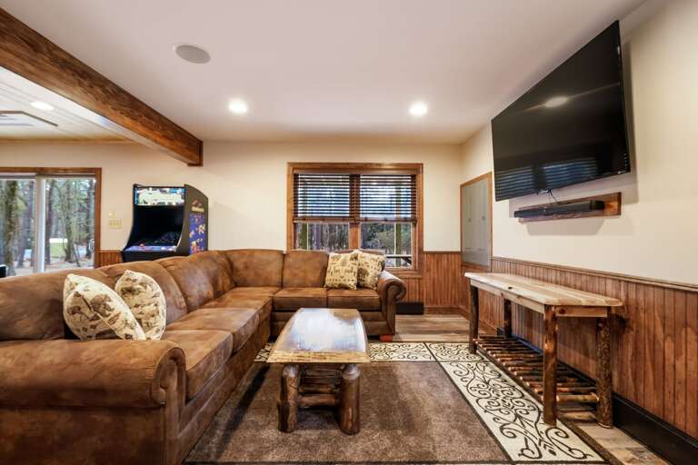 Large Seating Area in the Game Room