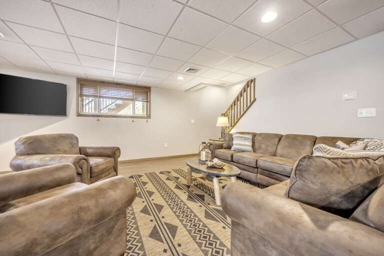 Binge and Chat in Game Room TV Area