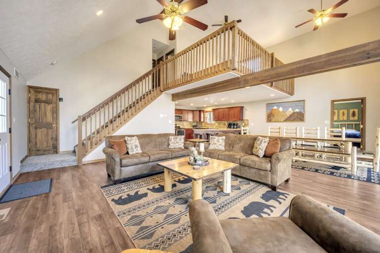 Easy Access to Dining and Kitchen areas from Great Room