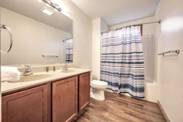 Shower-Tub Combo in 3rd Floor Hall Bath