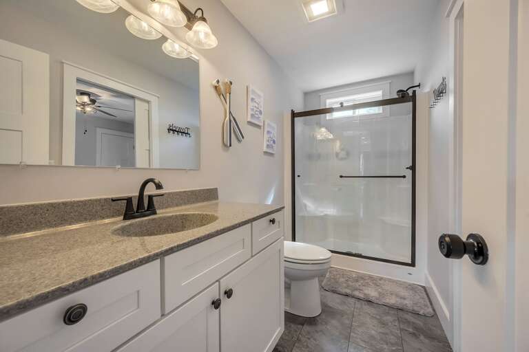 2nd Floor Jack and Jill Bathroom with Shower 2nd Floor Jack and Jill Bathroom with Shower