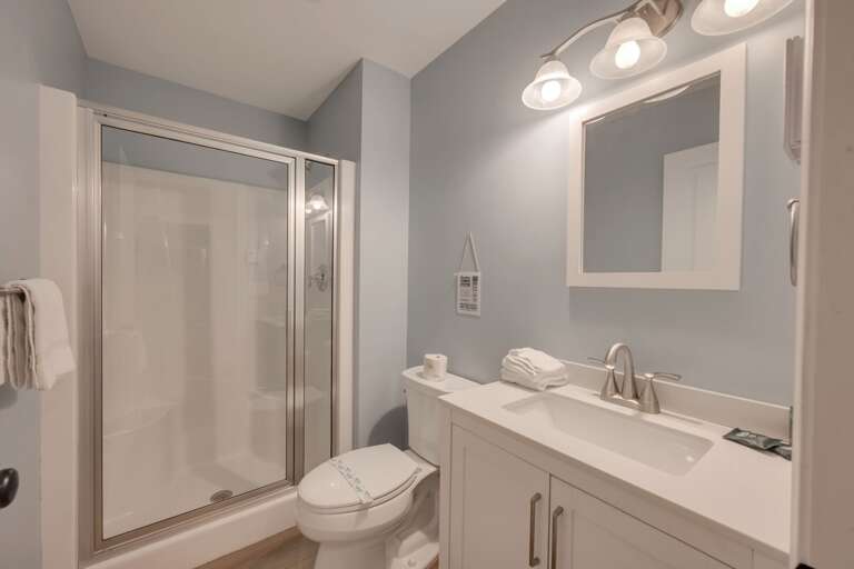 3rd Floor Hall Bathroom with Shower.