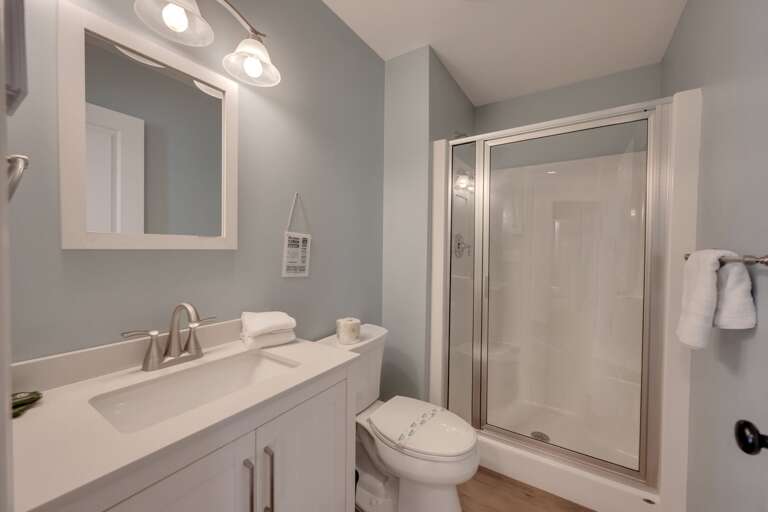 3rd Floor Hall Bathroom with Shower.