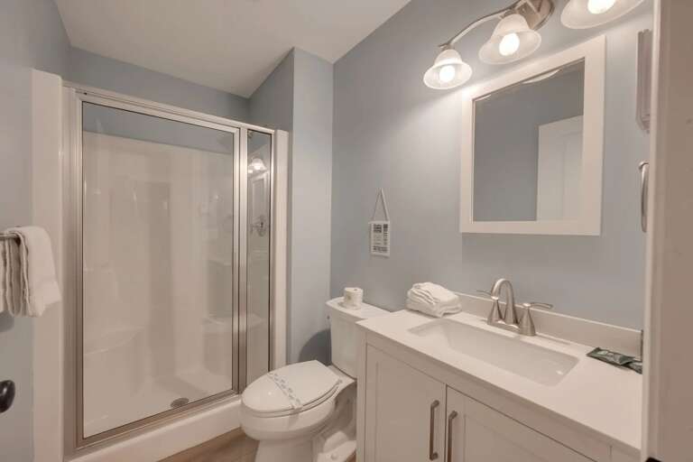 3rd Floor Hall Bathroom with Shower.