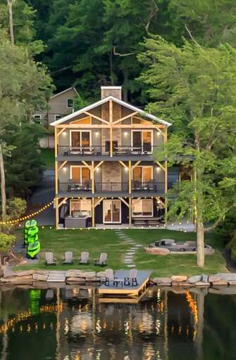 Living Your Best Life
Faerie Lights Twinkling, Marshmallows Roasting, Everyone Relaxing... Dusk at Lake Front Livin...