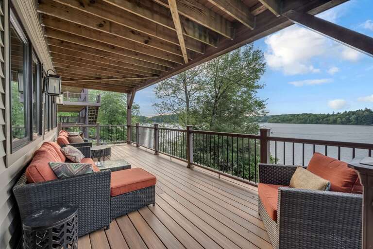 Outdoor Living is a Snap on the 2nd Floor Deck Outdoor Living is a Snap on the 2nd Floor Deck