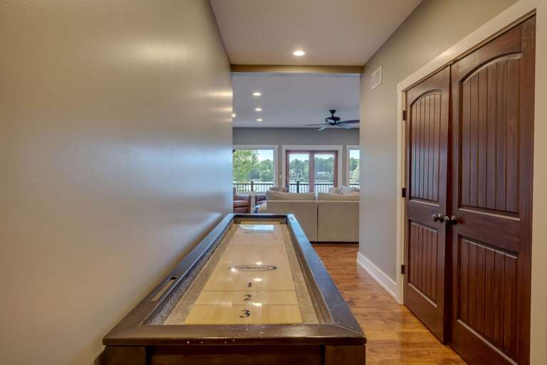 Surprise!!! Shuffleboard Just Off the Game Room Surprise!!! Shuffleboard Just Off the Game Room