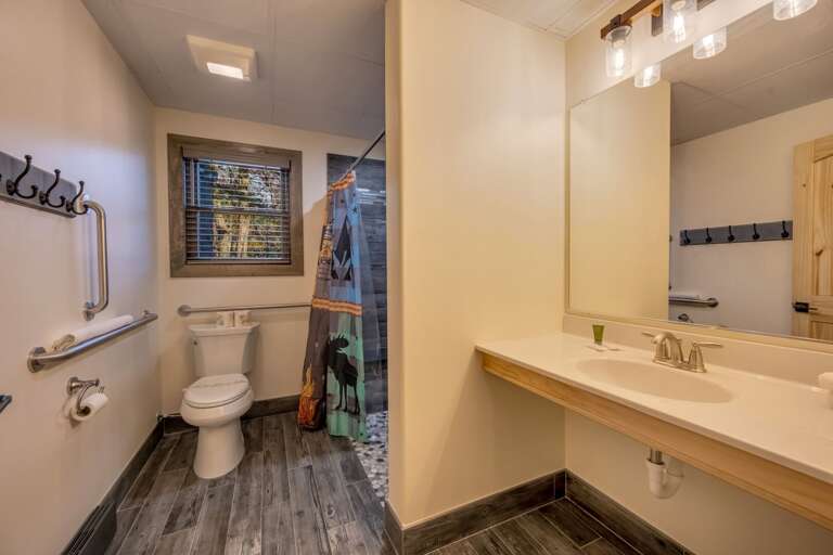 1st Floor Hall Bathroom 2 with Roll In Shower. 1st Floor Hall Bathroom 2 with Roll In Shower.