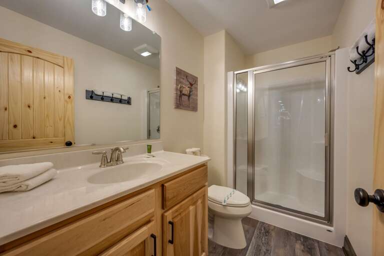2nd Floor Hall Bathroom with Shower. 2nd Floor Hall Bathroom with Shower.