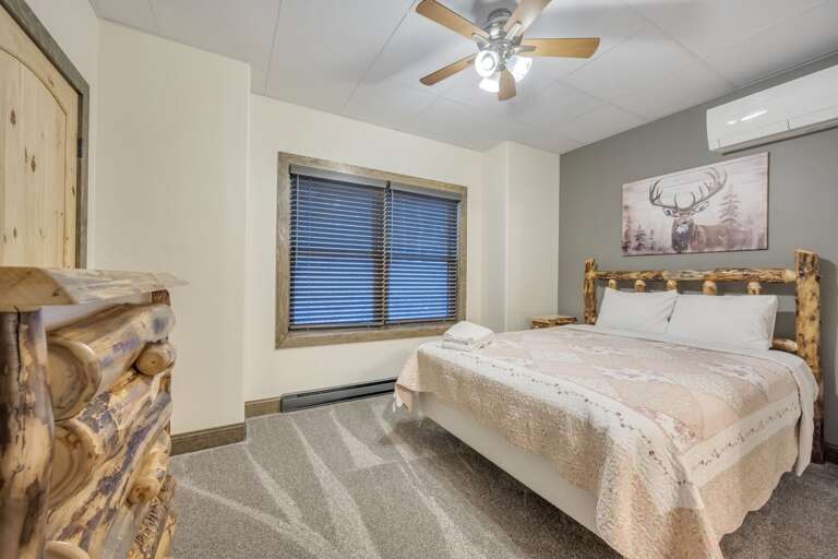 1st Floor Bedroom 1 with Queen Bed