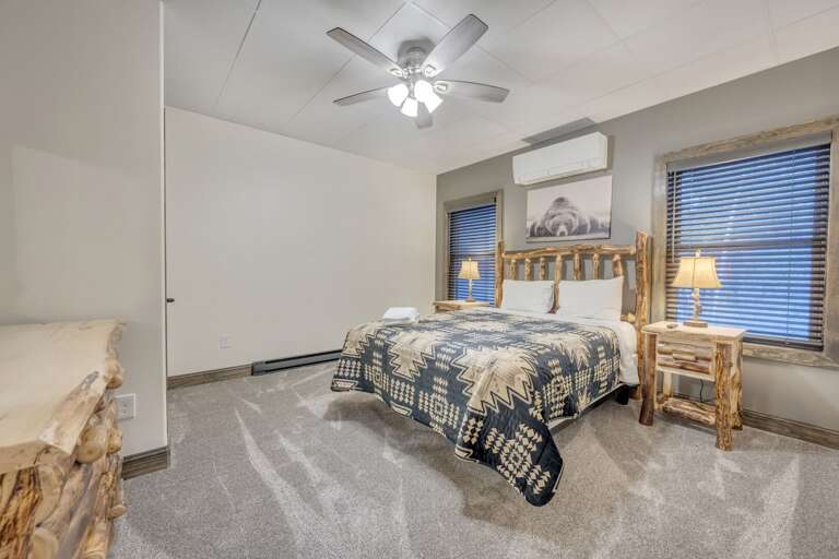 1st Floor Bedroom 3 with Queen Bed