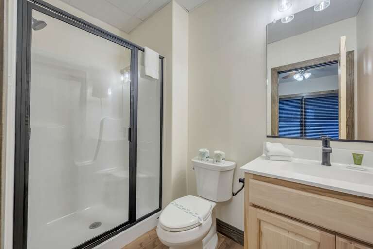 Bedroom 1 En Suite Bathroom with Shower