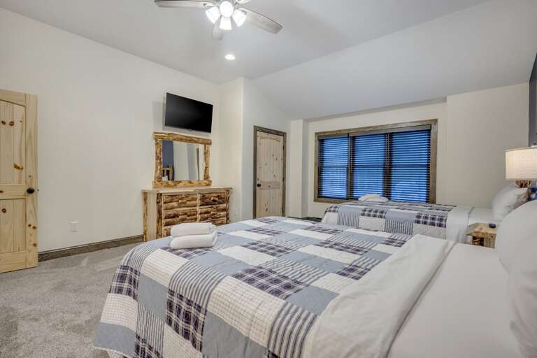 Storage and TV in Bedroom 7