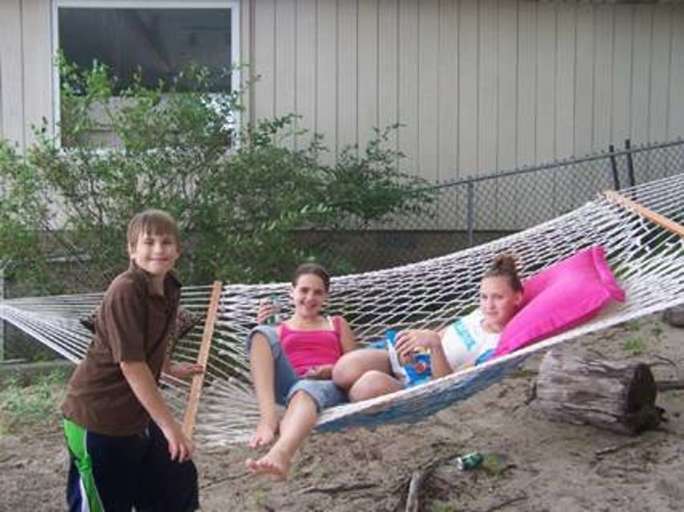 Hammock not included