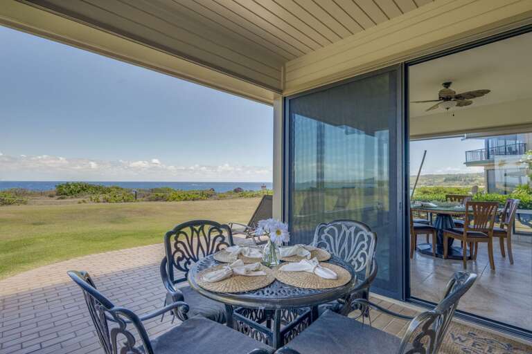 Premium dining view.