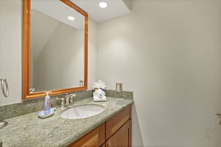 Downstairs guest bathroom
