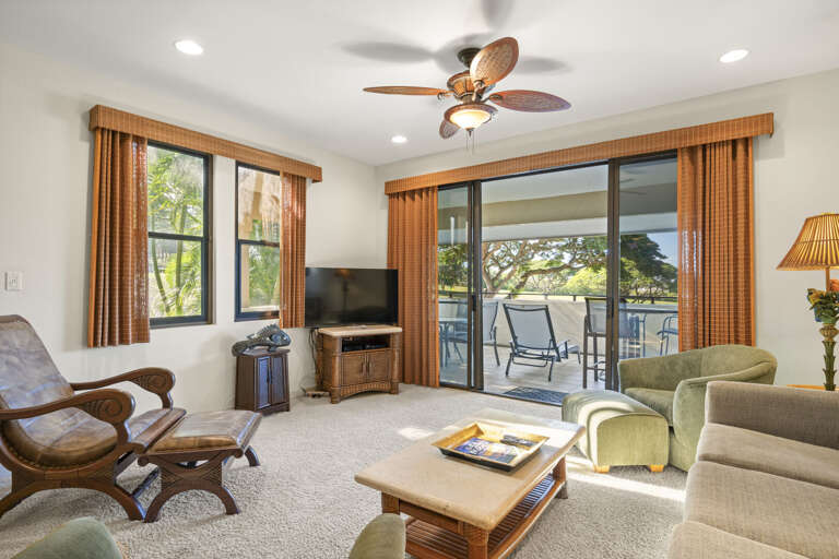 Lots of seating in the family living area