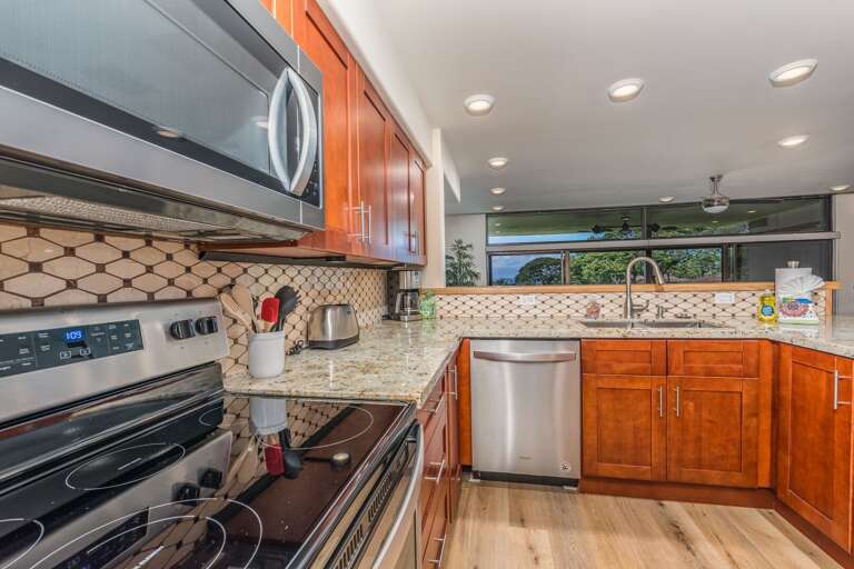 Spacious Cooking Experience