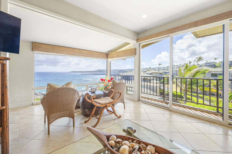 Built-in lanai to offer more living area.