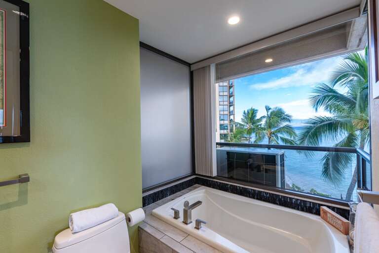 Enjoy a Relaxing Bath with Beach and Oceanview