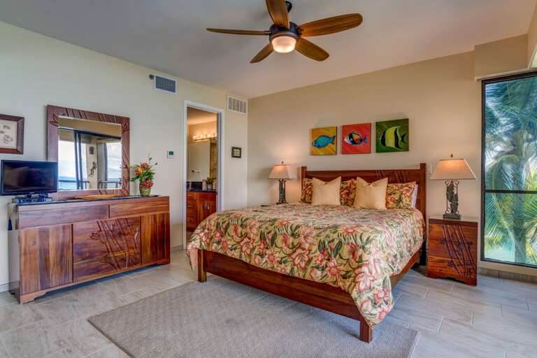 Front Master Bedroom with Spectacular Views