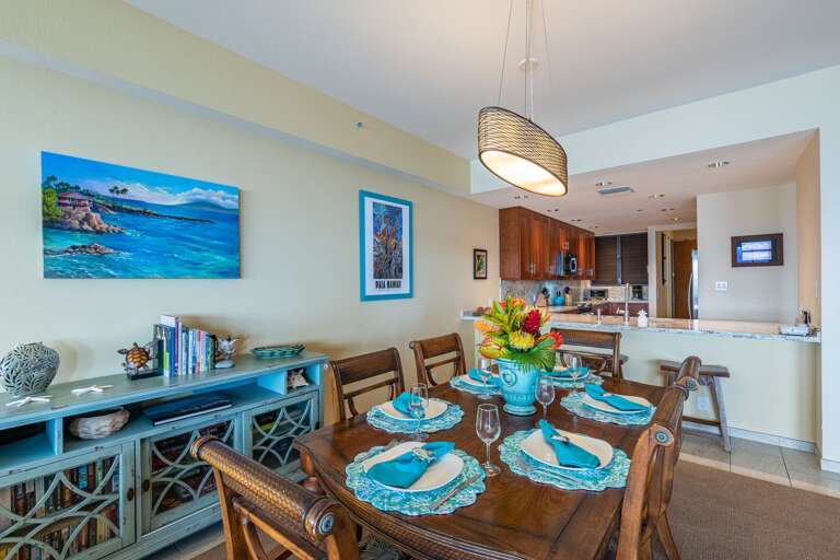 Plenty of Dinnerware and Wine Glasses for Entertaining