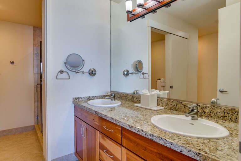 Dual Vanity in Second Master