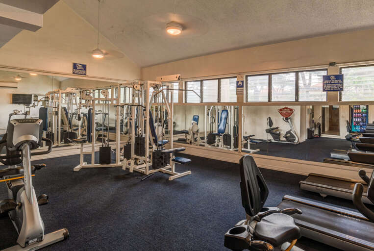 Gym is Located at the Basement Level near the Elevator * Two Fitness Rooms