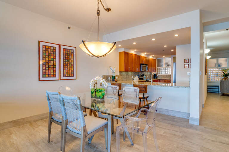 Modern and Open Dining Area