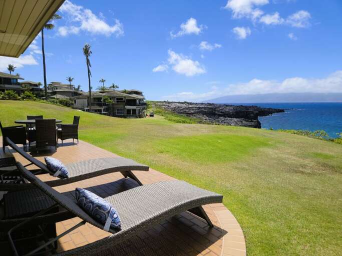 Lounge and take in the fresh sea air