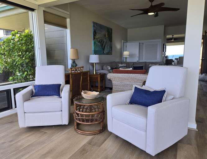 New Reclining Oceanfront Seats - July 2025