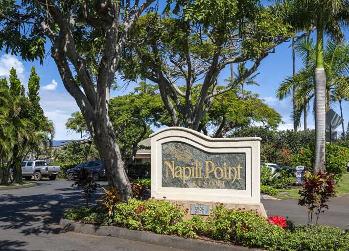 Napili Point entry Napili Point entry