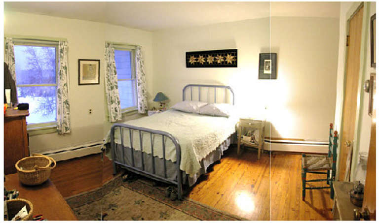 One upstairs bedroom