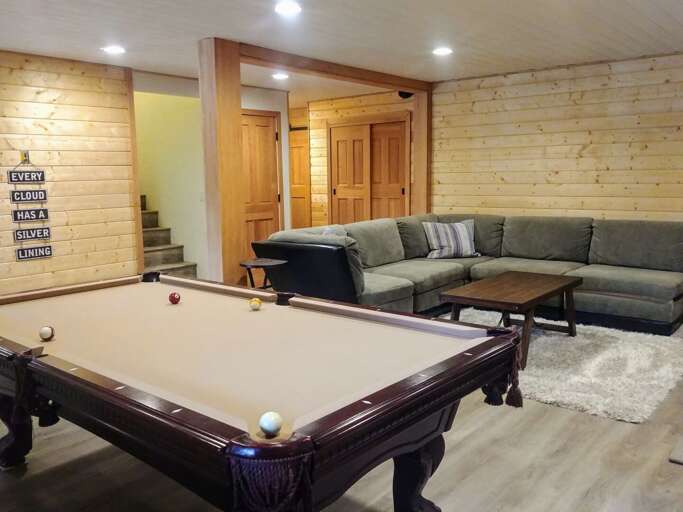 Beautiful NEW entertainment room!