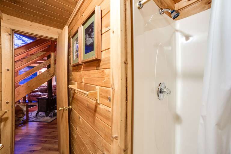 Bathroom with shower