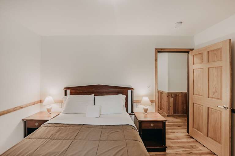 1 of 5 upstairs bedrooms